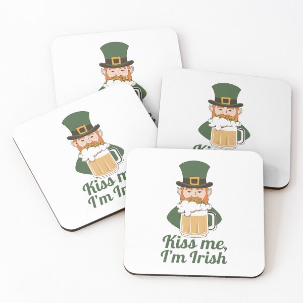 Item preview, St patricks day | Kiss me I'm IRISH designed and sold by RedCircleArt.