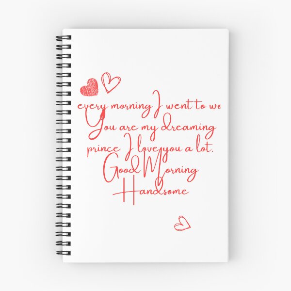 Item preview, Good morning Handsome designed and sold by DigitalCraftCo-.