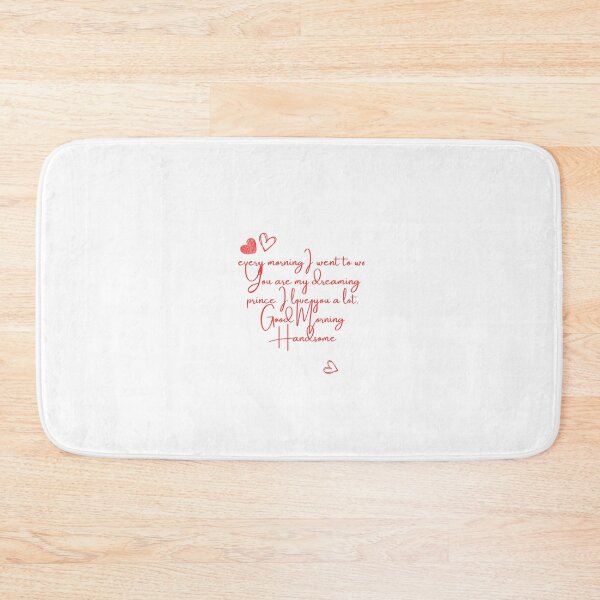 Item preview, Good morning Handsome designed and sold by DigitalCraftCo-.