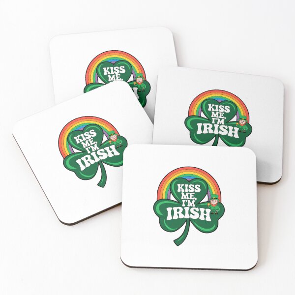 Item preview, St patricks day | Kiss me I'm IRISH designed and sold by RedCircleArt.