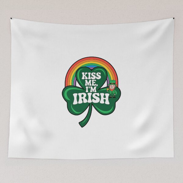 Item preview, St patricks day | Kiss me I'm IRISH designed and sold by RedCircleArt.