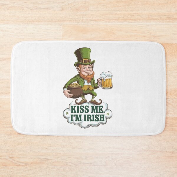 Item preview, St patricks day | Kiss me I'm IRISH designed and sold by RedCircleArt.