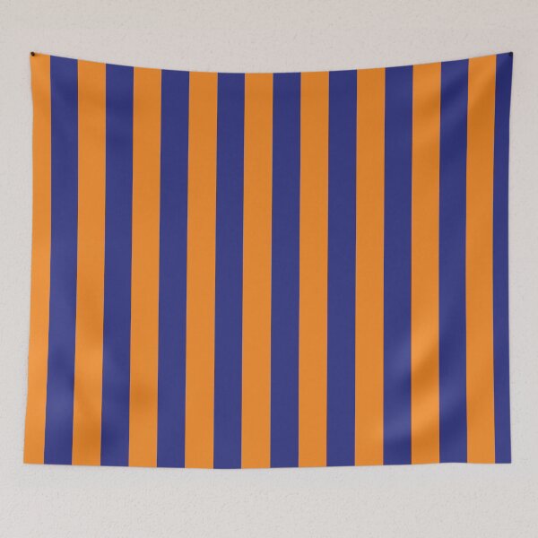 Item preview, Color design bluek&orange pattern ribbons 21 designed and sold by StudioViArt.