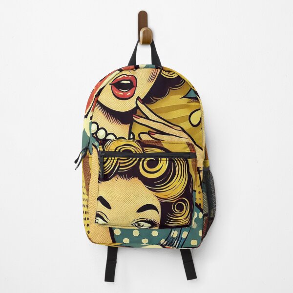 Item preview, Retro Pop Art Woman with 'OHH!' Expression designed and sold by AhaPrint.