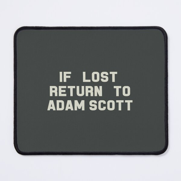 Item preview, If Lost Return to Adam Scott Tee designed and sold by deluluhaze.