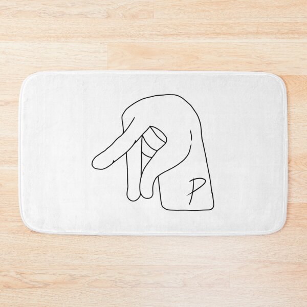 Item preview, ASL letter P designed and sold by Artistkhg.