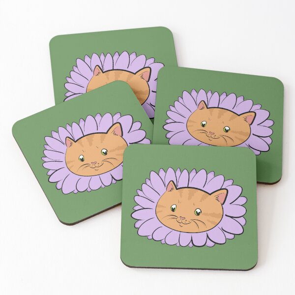 Item preview, Cat Flower designed and sold by HugSomeNettles.