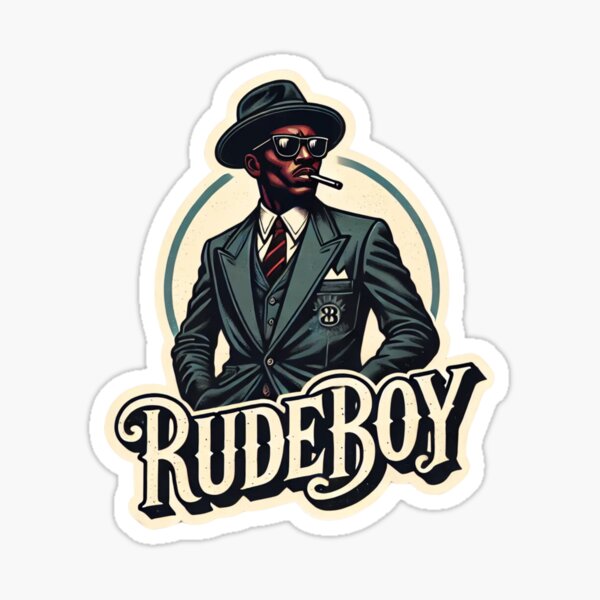 Item preview, Rudeboy - Vintage Reggae Sticker designed and sold by GSF1.