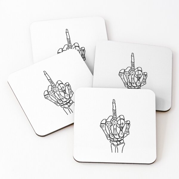 Item preview, Skeleton Hand Tattoo designed and sold by artbyemme.