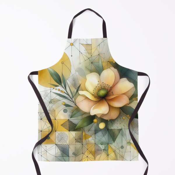 Item preview, Modern Floral Yellow Abstract Flower designed and sold by GraphicsClub.