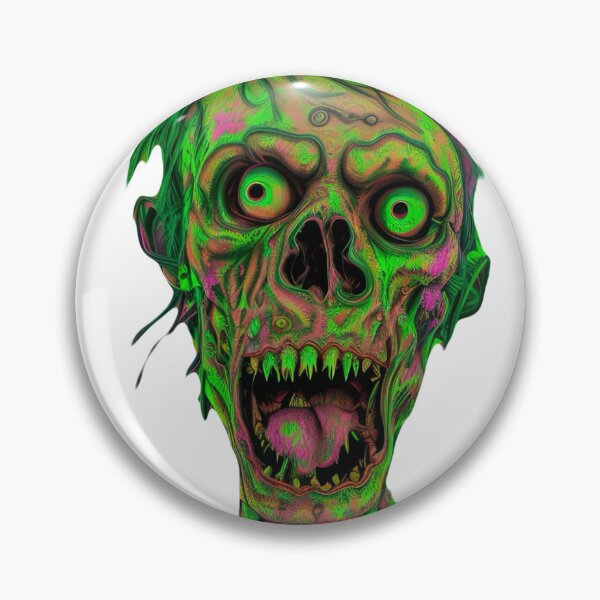 Item preview, Neon zombie designed and sold by Glenbobagins.