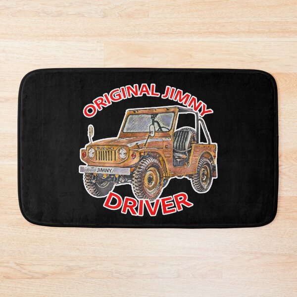 Item preview, Vintage Brown Suzuki Jimny 4x4 Classic Off-Road Art designed and sold by Michael van der Hoorn.