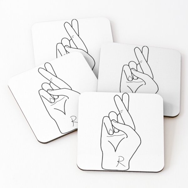 Item preview, ASL letter R designed and sold by Artistkhg.