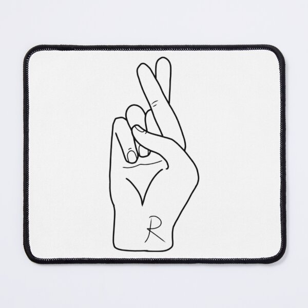 Item preview, ASL letter R designed and sold by Artistkhg.