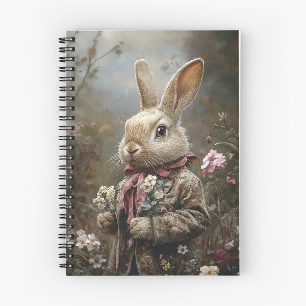 Item preview, Victorian rabbit in jacket print, Easter bunny designed and sold by Tolchik.
