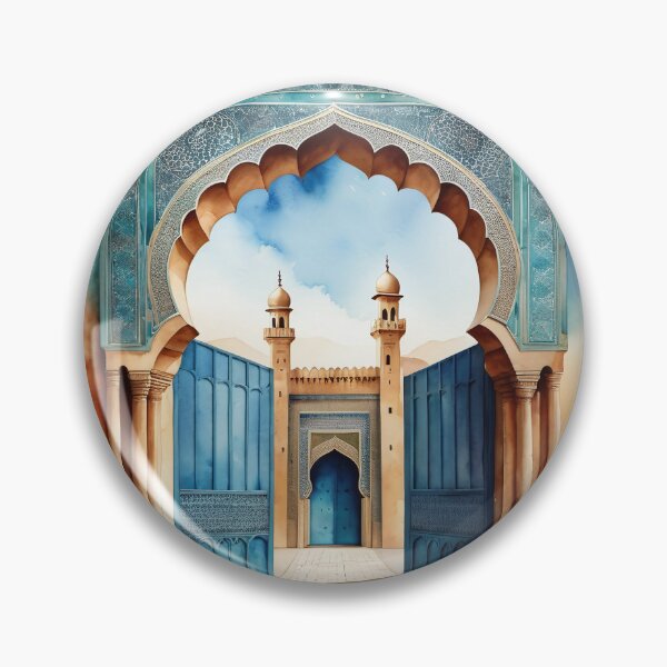 Item preview, Fez Morocco -  Watercolor Travel Art designed and sold by JessArty ⭐⭐⭐⭐⭐.