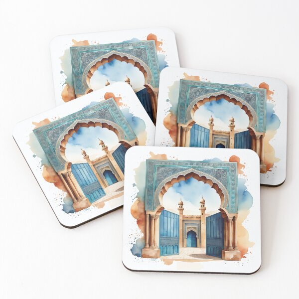 Item preview, Fez Morocco -  Watercolor Travel Art designed and sold by JessArty ⭐⭐⭐⭐⭐.