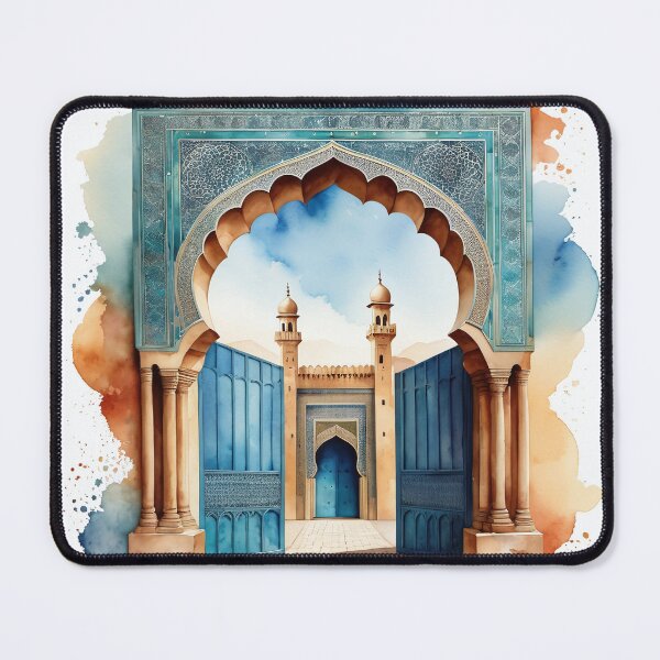 Item preview, Fez Morocco -  Watercolor Travel Art designed and sold by JessArty ⭐⭐⭐⭐⭐.