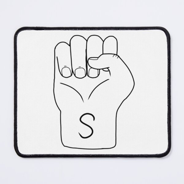 Item preview, ASL letter S designed and sold by Artistkhg.