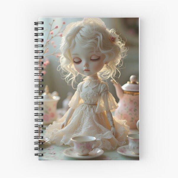 Item preview, Porcelain Dollcore Art Print - Pastel Miniature Aesthetic designed and sold by StellarHues.