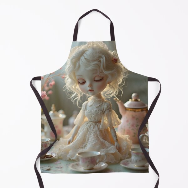 Item preview, Porcelain Dollcore Art Print - Pastel Miniature Aesthetic designed and sold by StellarHues.