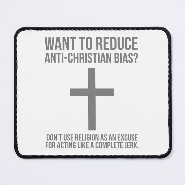 Item preview, Want to reduce anti-Christian bias? designed and sold by Rachel the Artist .
