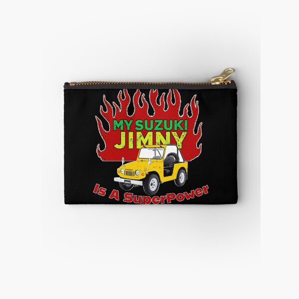 Item preview, Classic Mustard Coloured Jimny SuperPower Art designed and sold by Michael van der Hoorn.