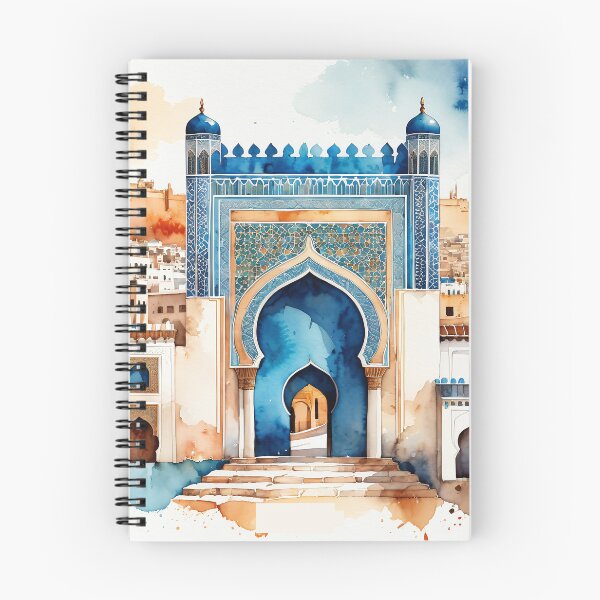 Artikelvorschau, Fez Marokko - Aquarell Retro Reisekunst entworfen und verkauft von JessArty ⭐⭐⭐⭐⭐.