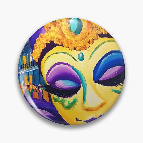 Item preview, Mardi Gras Magic in New Orleans - A Celebration of Color, Masks, and Festive Cheer AI Generated Art designed and sold by OlfactoART Studio.
