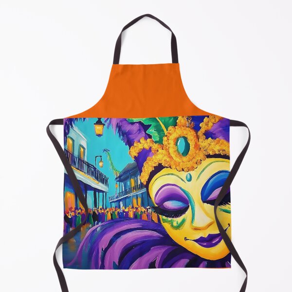 Item preview, Mardi Gras Magic in New Orleans - A Celebration of Color, Masks, and Festive Cheer AI Generated Art designed and sold by OlfactoART Studio.