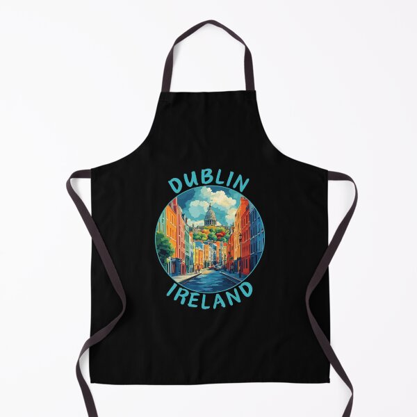 Item preview, Dublin in Ireland Vintage Travel Art Emblem designed and sold by MaateoDesign.
