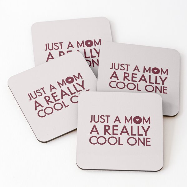 Item preview, Just A Mom A Really Cool One - Empowering Design for Every Cool Mama! designed and sold by TheSassyNoble.