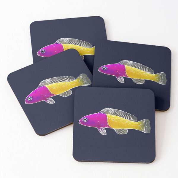 Item preview, Royal Dottyback White Alternate Design  designed and sold by designsasstultd.