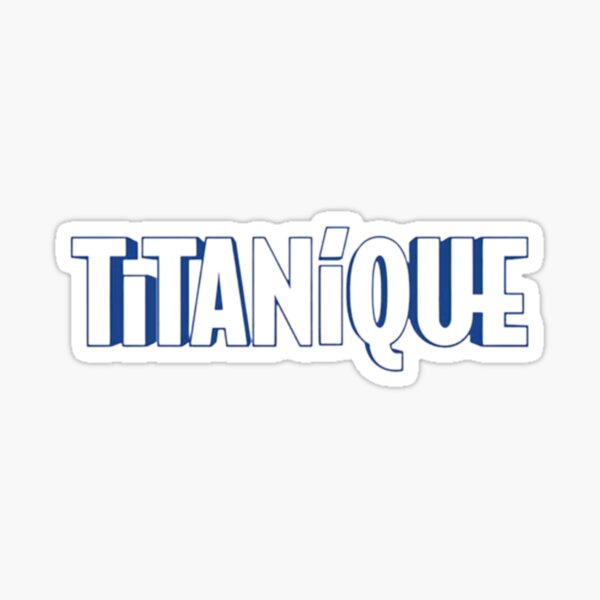 Aperçu de l'œuvre logo du Titanic créée et vendue par Backstage by Leyzel.