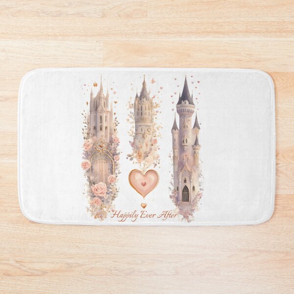 Item preview, Enchanting Cinderella Castle Valentine's Day Art and  Romantic Cottagecore Watercolor designed and sold by AnnDesignStudio.