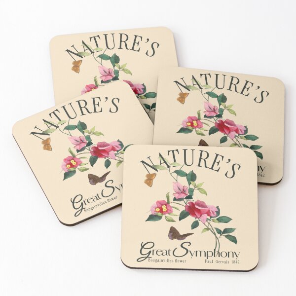 Item preview, Nature's great symphony Vintage botanical graphic gift for vintage art & nature lovers designed and sold by trefail.