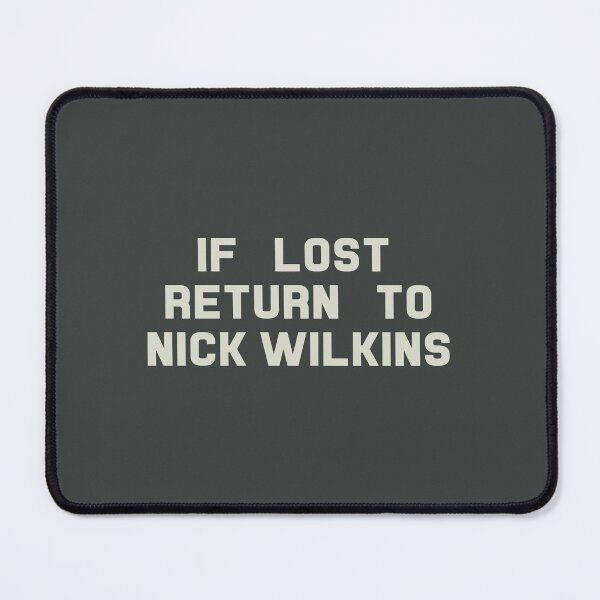 Item preview, If Lost Return to Nick Wilkins Tee designed and sold by 2000sbabyangel.