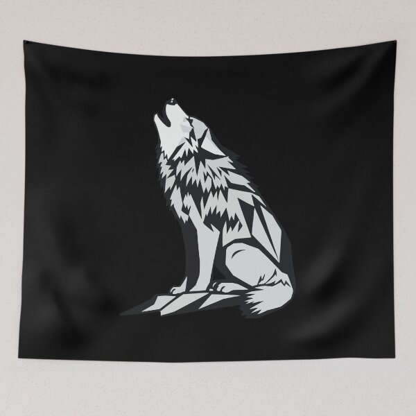 Item preview, Geometric Wolf designed and sold by Getup-clothing.