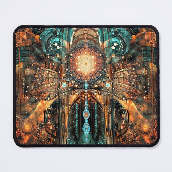 Item preview, Futuristic Cyberpunk Architecture – Abstract Sci-Fi Vision designed and sold by SteadyRolling.