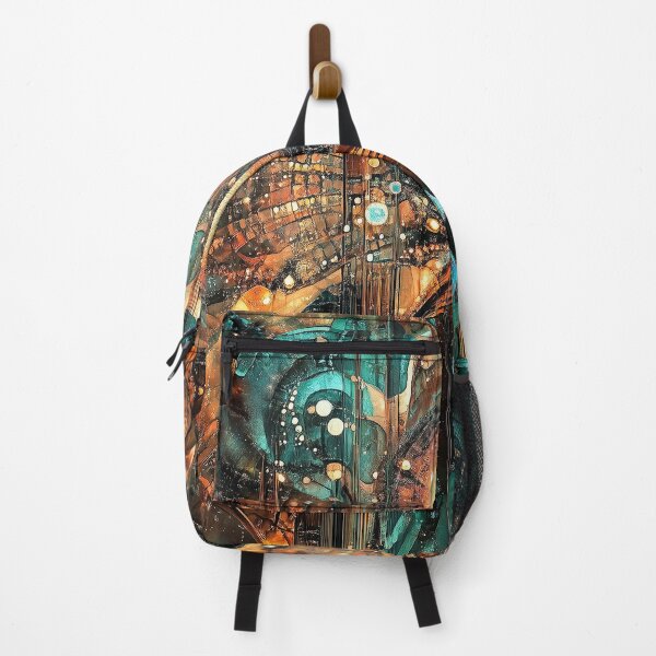 Item preview, Futuristic Cyberpunk Architecture – Abstract Sci-Fi Vision designed and sold by SteadyRolling.