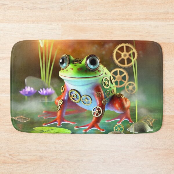 Item preview, Steampunk Oregon Spotted Frog Fantasy designed and sold by Sillytoe.