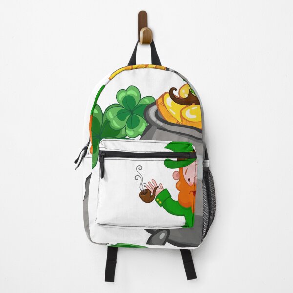 Item preview, Leprechaun with pot full of gold designed and sold by babanovaesha.