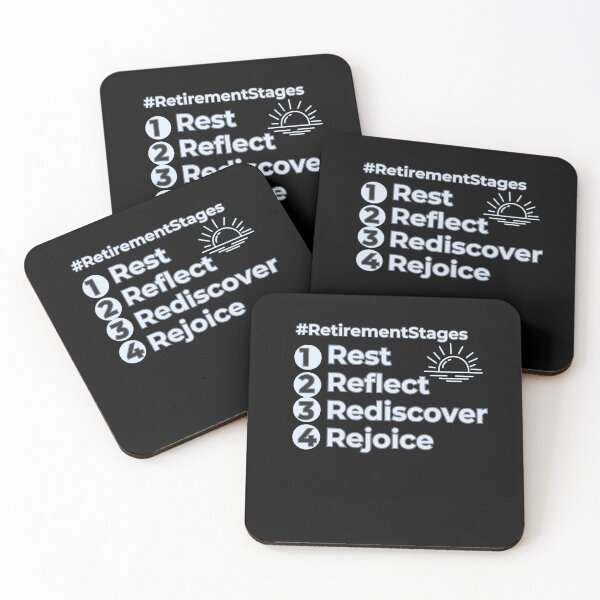 Item preview, #RetirementStages,  4 stages  designed and sold by CrazyBYT.