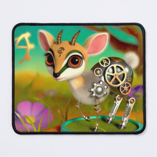 Item preview, Steampunk Oribi with Mechanical Enhancements designed and sold by Sillytoe.
