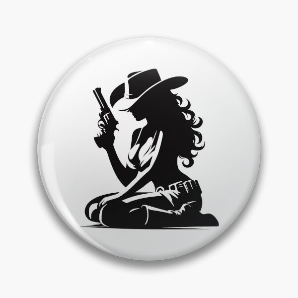 Item preview, Cool cowgirl design for the woman and girl who loves the Wild West designed and sold by RetroMaritalArt.