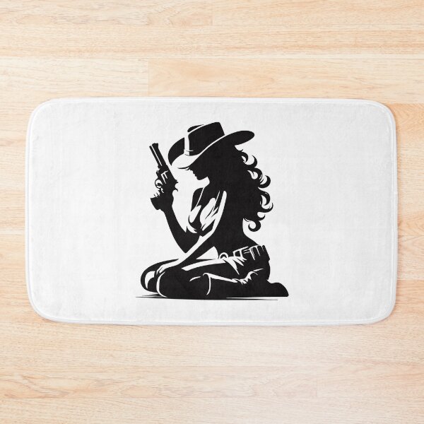 Item preview, Cool cowgirl design for the woman and girl who loves the Wild West designed and sold by RetroMaritalArt.
