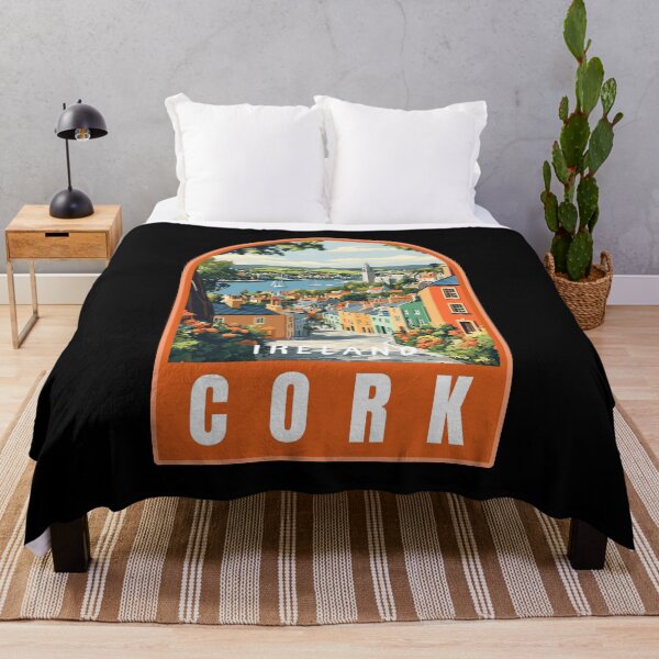 Item preview, Cork in Ireland Vintage Travel Art Emblem designed and sold by MaateoDesign.