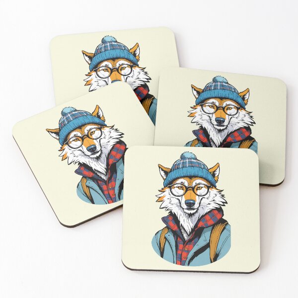 Item preview, Cool and Stylish Wolf: The Modern Adventurer designed and sold by LV-creator.