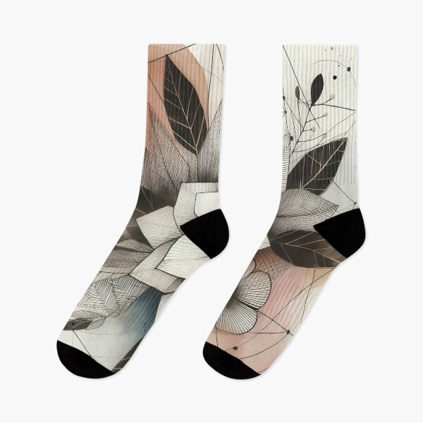 Item preview, Modern Floral Black and White Abstract Flower designed and sold by GraphicsClub.