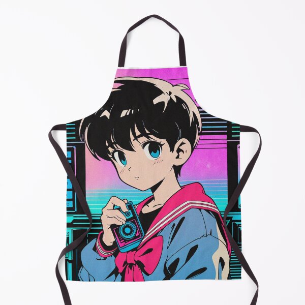 Item preview, Detailed Chibi Male 90s Anime Illustration - Unique Gifts designed and sold by RetroRebootShop.